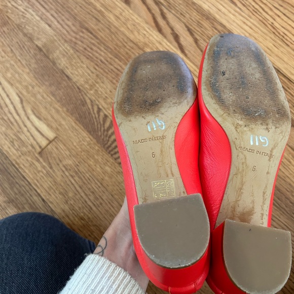 Everlane red heels size 6 - Picture 3 of 3